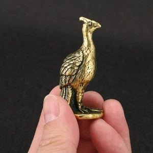 Antique Tea Pet Handicraft Miniatures Sculpture Animal Figurine Tabletop - Picture 1 of 7