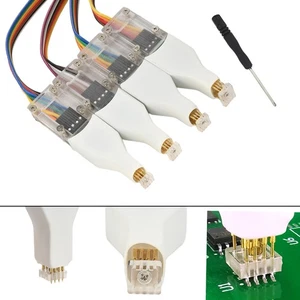 SOP8/WSON8/QDFN8 Adattatore SPI Clip Pin Flash su Chip Sonda di Lettura e Scrittura per Programma - Foto 1 di 20