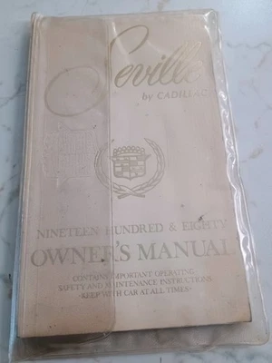 Cadillac Seville Owner's Manual - Immagine 1 di 4