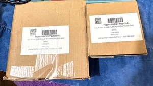 Klare Polybeutel, 6x6" (offenes Ende) & 4x4" (Neu im Karton), 2 Mil, 1.000/Koffer, Impulsverschlussbeutel - Bild 1 von 3