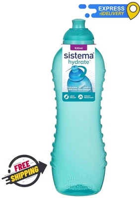 Sistema Squeeze TWIST 'N' SIP  Drink Water Bottle - 620 ml - Assorted Colours - Image 1 of 4