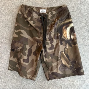 The Mountain Shorts Herren 30 Camouflage Bulldog Soldier Graphic Board Badehose - Bild 1 von 9