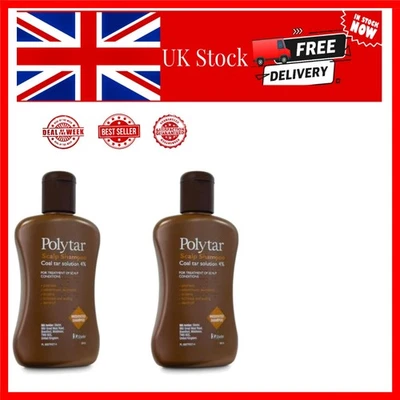 Balanced Scalp Treatment: 150ml Coal Tar Shampoo - Two Bottles for Dual Relief - Image 1 of 2