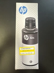 HP 32 schwarze Tintenflasche EXP MAR /2026 - Bild 1 von 4