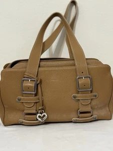 Brighton Kodiak Caramel Braun Leder Schulterriemen Tasche Handtasche - Bild 1 von 9