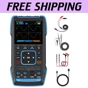 Advanced 2-Channel Handheld Oscilloscope with 10000 Counts Multimeter Function - Picture 1 of 8
