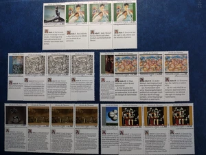UN HUMAN RIGHTS GENEVA  1989-1993  Complete  United Nations Panel Block Set - Picture 1 of 1
