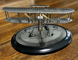 Collectable - The Wright Brothers Flyer By Noble Collection 9 Inch Plane Model - Picture 1 of 12