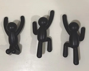 3 Umbra Buddy Wall Hooks – Decorative Wall Mounted Coat Hooks - Picture 1 of 5