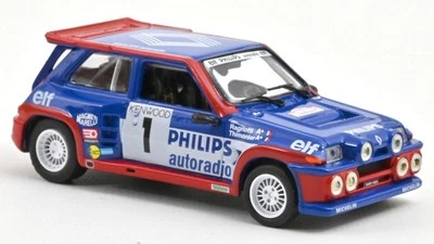 MODELLINO AUTO STATICO NOREV RENAULT MAXI 5 TURBO 1985 TOUR DE FRANCE SCALA 1/43 - Immagine 1 di 4