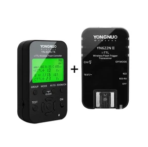 YN622N-Kit YN622N Kit Wireless i-TTL Flash Trigger Kit for Nikon, Including 1... - Picture 1 of 5