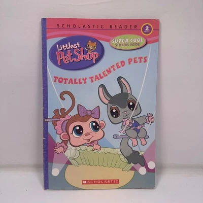 Littlest Pet Shop Totally Talented Pets Scholastic Reader Level 2 Book Foto 1 de 4