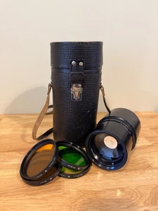 Telephoto Lens MTO MC 3M-5A 500mm f/8 Lens M42 Mount with Case and Filters - Picture 1 of 5