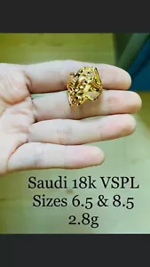 GoldNMore: 18 Karat Gold Ring #16 - Picture 1 of 1