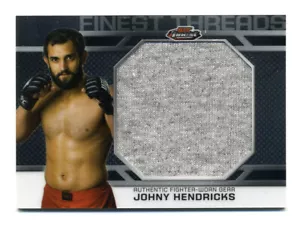 2013 Finest UFC Finest Threads Jumbo Fighter Relics #JFTJH Johny Hendricks - Bild 1 von 2