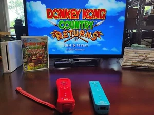 Nintendo Wii Donkey Kong Country Returns Complete CIB W/ Excellent Disc! - Picture 1 of 7
