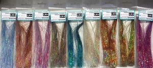 HOLOGRAFISCHES 3D FLASHABOU MINNOW SET 9x Glitzerfarbe Fliegenbinden Blitzmaterial - Bild 1 von 21