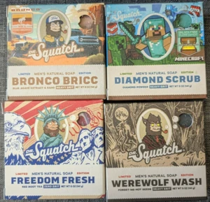 Dr Squatch Soaps, Multiple Options Bricc Bronco Diamond Freedom Werewolf - Picture 1 of 7