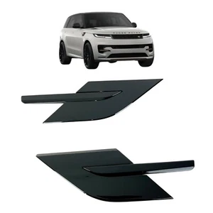 Range Rover Sport negro ventilaciones laterales estilo dinámico negro brillante L461 se adapta a 2022 encendido - Imagen 1 de 11