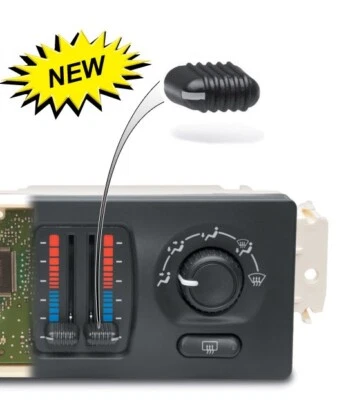 Climate Control Knob for 2003 04 05 06 GM Manual Type HVAC Silverado Sierra New - Image 1 of 4