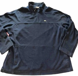 Lacoste Devanley BLAU Fleece 6 Krokodil Logo Pullover Stehkragen 52" Brustumfang Herren XL - Bild 1 von 17