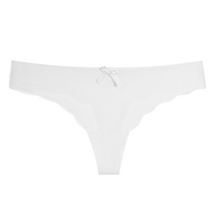 Las mejores ofertas en Tanga blanca de Nylon/cordón de las Bragas de mujer  | eBay