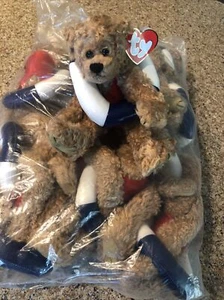 12 Pack TY New 1993 Attic Treasures Allura Beanie Baby Bear Plush! 12 Brand New! - Picture 1 of 4