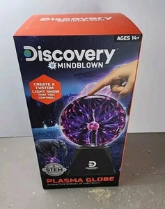 Plasma Globe Lamp 6" with Touch and Sound Sensitive Lightning Interactive Electr - Picture 1 of 6