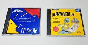 Pacchetto programma software vintage Symantec pcAnywhere 32 8.0 e NUOVO sigillato CU-SeeMe - Foto 1 di 8
