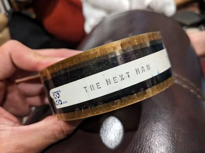 The Next Man 35mm Movie Trailer 35 mm Film Reel Vintage Preview Sean Connery  - Imagem 1 de 2