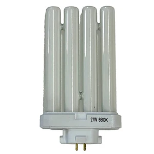 FML27 27W 4-pin GX10q-4 Base Quad Tube 6500K Daylight Compact Fluorescent Bulb - Picture 1 of 4