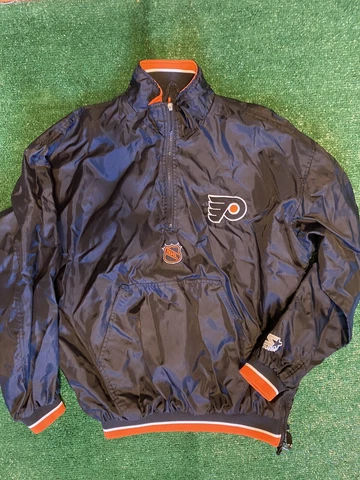 Vintage Philadelphia Flyers windbreaker jacket size M Cover