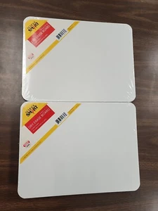 School Smart Dry Erase Boards, 9 x 12 Inches, White, Two Packs of 10 (20 Total) - Picture 1 of 2