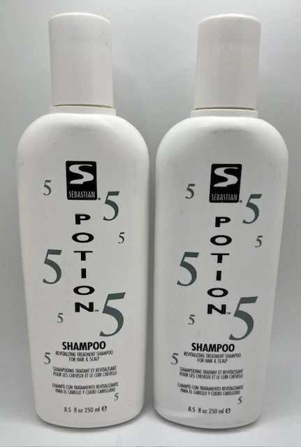 2 champú Sebastian Potion 5 8,5 oz Foto 1 de 1