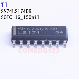 5PCSx SN74LS174DR SOIC-16_150mil TI Flip Flops - Picture 1 of 1