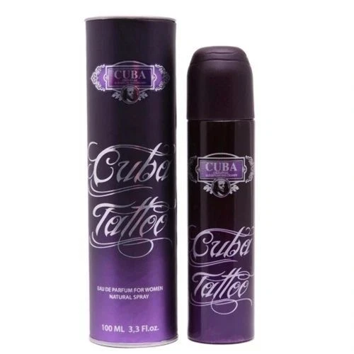 Cuba Women Retail Cuba Tattoo 3.3 Oz Ladies Fragrance