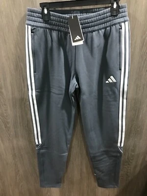 adidas Tiro 23 League Soccer Sweatpant Women's Size M Dark Grey $60 NWT - Imagem 1 de 4