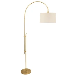 House of Troy 84" Windsor Adjustable Floor Lamp, Antique Brass - W401-AB - Picture 1 of 1