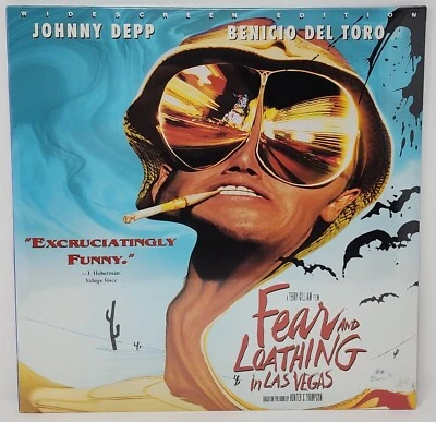 Fear and Loathing in Las Vegas SEALED MINT Laserdisc LD83657-WS - Image 1 of 3