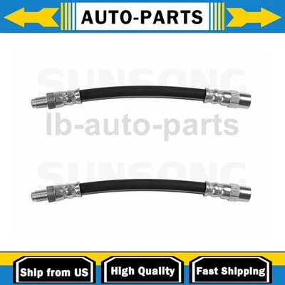 Línea de manguera de freno exterior trasero 2x para 1988 1989 1990 1992 Volkswagen Golf 1,6 L Foto 1 de 4