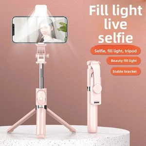 1M Bluetooth Selfie Stick Extendable Video Shooting Photography Tripod - Picture 1 of 14