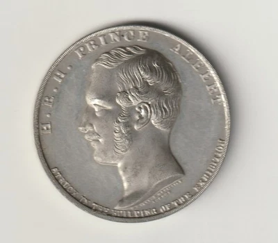 Medal, Universal Exhibition - International - Prince Albert - 1851 - LONDON - Image 1 of 2