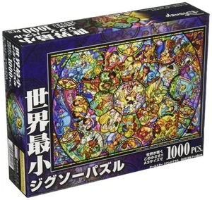 Tenyo 1000 Piece Jigsaw Puzzle Disney All Star Stained Glass DW-1000-008 NEW - Picture 1 of 1