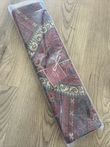 NEW Pottery Barn Mira Paisley table runner 18” x 90” Holiday Christmas  - Picture 1 of 8