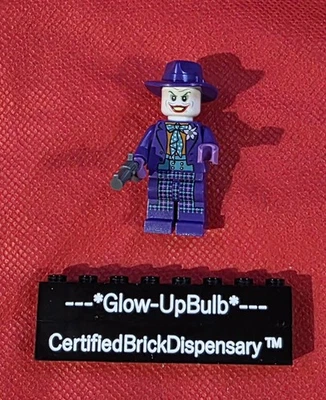 LEGO Joker Dark Turquoise Bow Tie 76139 sh608 Minifigure Only DC SUPER HEROS NEW - Image 1 of 4