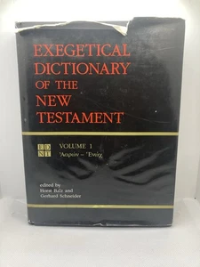 Exegetical Dictionary of the New Testament by Horst Balz: Used - Bild 1 von 14