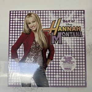 MILEY CYRUS • Best Of Hannah Montana • PURPLE Colored • VINYL NEW (SEALED) - Picture 1 of 3