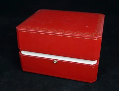 AUTÉNTICO Reloj CARTIER Clásico - Caja Pulsera - Tamaño Grande 5"x6"x31/2"  Foto 1 de 4