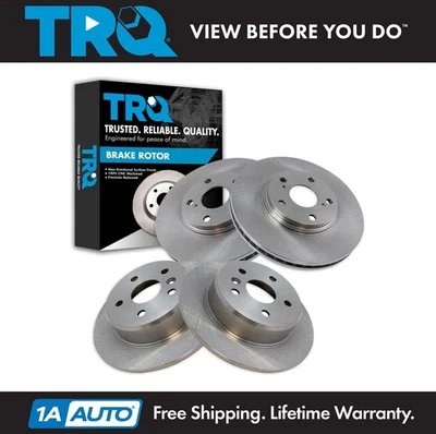 Conjunto de rotor de freio TRQ compatível com 1999-2003 Lexus RX300 - Imagem 1 de 4