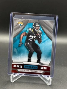 2017 Panini Rookies And Stars Rookie Rush Red Foil Leonard Fournette #1 Jaguars - Picture 1 of 2